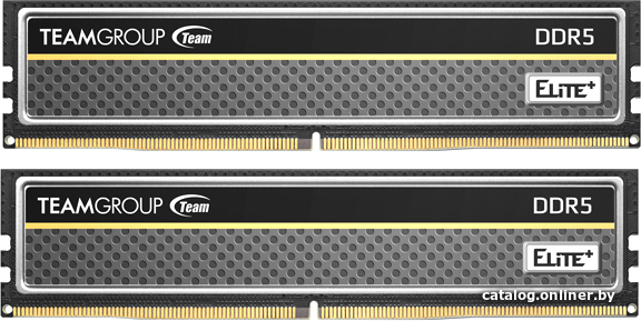 

Оперативная память Team Elite Plus 2x16ГБ DDR5 4800 МГц TPBD532G4800HC40DC01