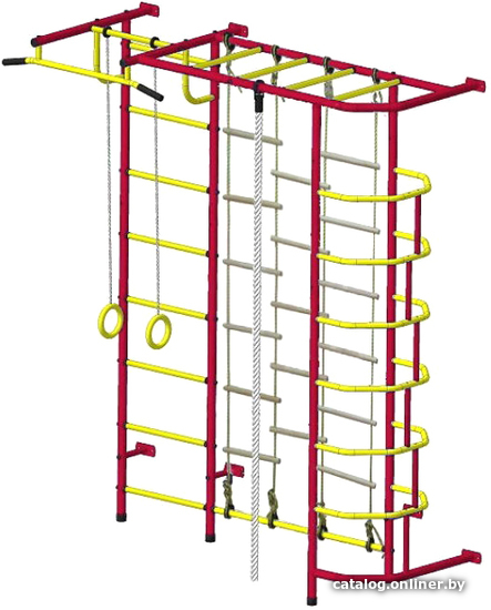 

Детский спортивный комплекс Пионер С5Л (красный/желтый)