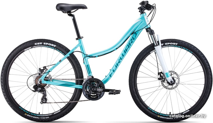

Велосипед Forward Jade 27.5 2.0 disc 2020 (голубой)