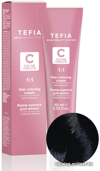 

Крем-краска для волос Tefia Color Creats 3/00 (темный брюнет интенсивный)