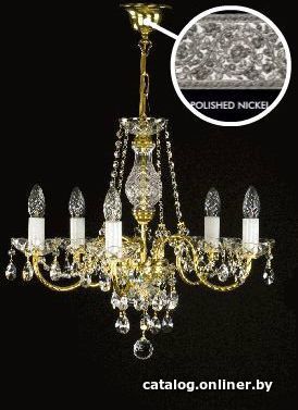 

Подвесная люстра ArtGlass Adela V. Full Cut Nickel Ce