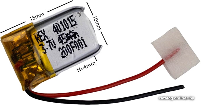 

Аккумулятор Bebat 401015 со шлейфом 2pin