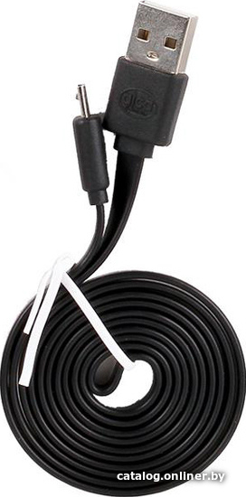 

Кабель Alca USB Type-A - microUSB 510610 (1 м, черный)