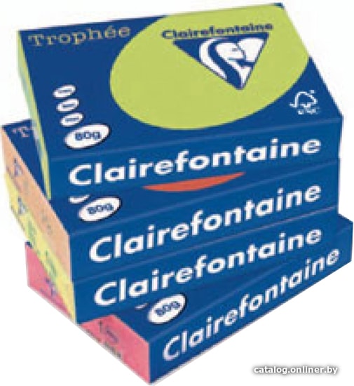 

Офисная бумага Clairefontaine Trophee пастель A4 80 г/кв.м 500 л (синий лавандовый)