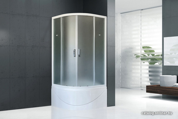 

Душевой уголок Royal Bath RB100BK-C 100x100