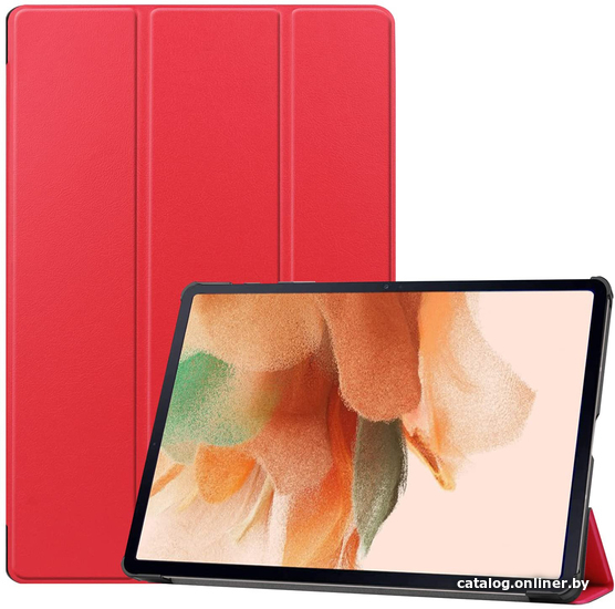 

Чехол для планшета JFK Smart Case для Samsung Galaxy Tab S7 FE 12.4" 2021 (красный)
