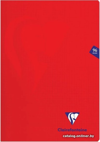 

Полуобщая тетрадь Clairefontaine Mimesys A4 303162C_red (48 л)