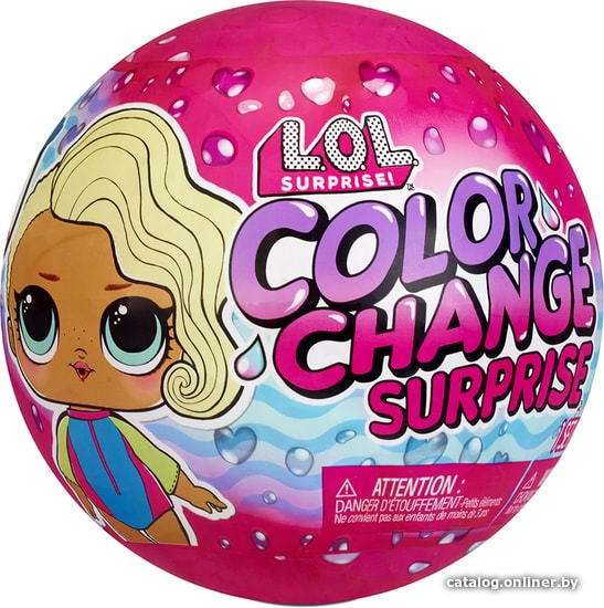 

Кукла-сюрприз L.O.L. Surprise! Color Change Surprise PDQ 576341EUC