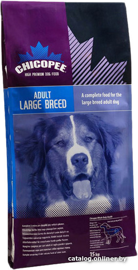 

Сухой корм для собак Chicopee Adult Large Breed 15 кг