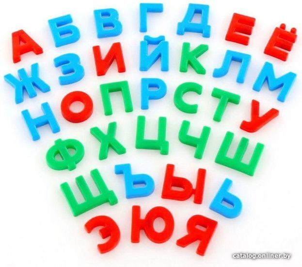 

Развивающая игра Забава Магнитные символы. Русская Азбука 30102