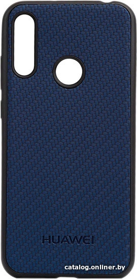 

Чехол для телефона EXPERTS Knit Tpu для Huawei Y6 Prime (2018)/Honor 7C/7A Pro (синий)