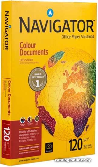 

Офисная бумага Navigator Colour Documents A3 500 л 120 г/м.кв