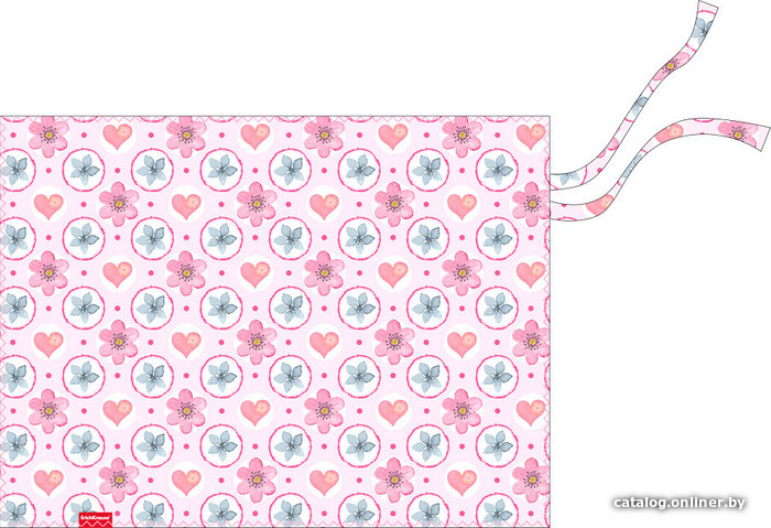 

Бювар Erich Krause Pink Flowers 48305