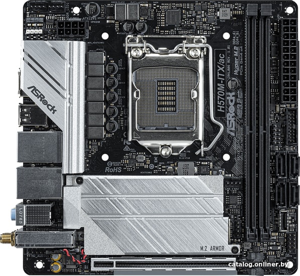 

Материнская плата ASRock H570M-ITX/ac