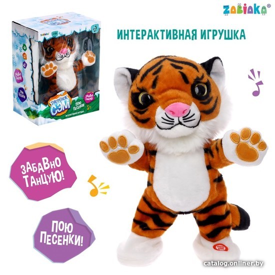 

Интерактивная игрушка Zabiaka Тигренок Сэм 6885298