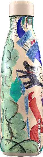 

Термос Chilly's Bottles Artist Joey Yu City Larks 0.5 л (разноцветный)