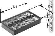 

Воздушный фильтр Clean filters MA644