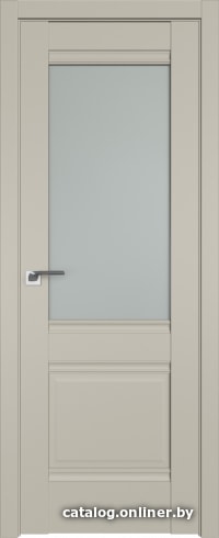 

Межкомнатная дверь ProfilDoors Классика 2U 60x200 (шеллгрей/стекло матовое)