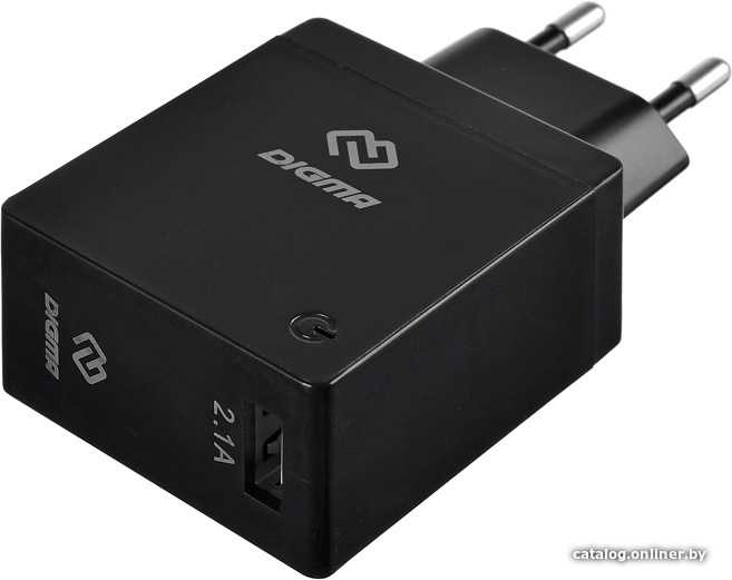 

Сетевое зарядное Digma DGWC-1U-2.1A-BK