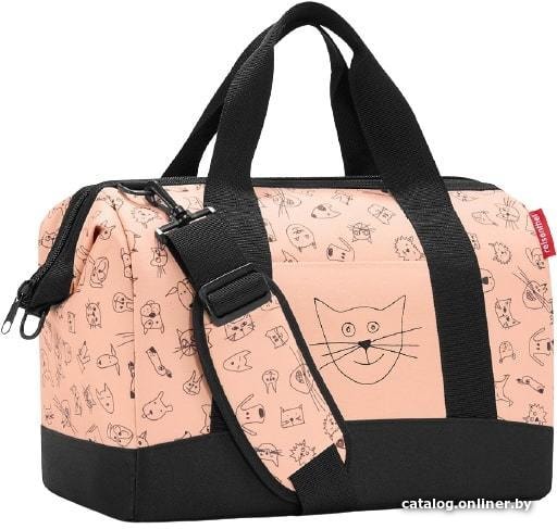 

Дорожная сумка Reisenthel Allrounder M Cats and dogs (розовый)