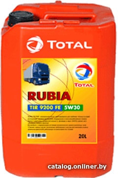 

Моторное масло Total Rubina TIR 9200 FE 5W-30 20л