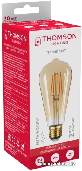 

Светодиодная лампочка Thomson Filament St64 TH-B2130