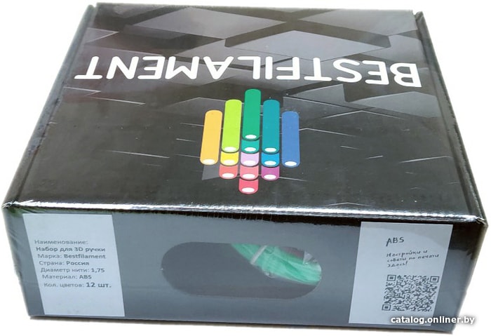 

Набор пластика Bestfilament Набор ABS для 3D-ручки (12 цветов)