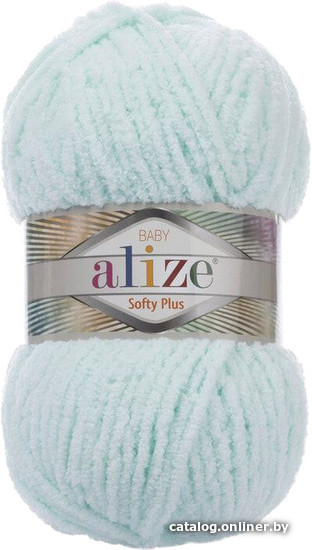 

Пряжа для вязания Alize Softy plus 15 (120 м, светлая мята)