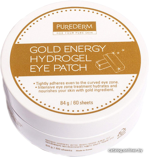 

Purederm Патчи под глаза Gold Energy Hydrogel Eye Patch (60 шт)