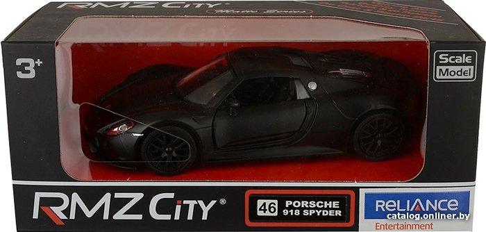 

Легковой автомобиль Rmz City Porsche 918 Spyder 554030M (черный)