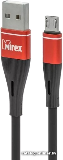 

Кабель Mirex 13700-BC015MRB USB Type-A - microUSB (1.2 м, черный)