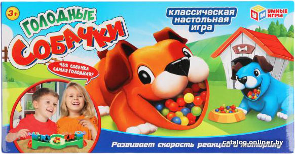 

Настольная игра Умные игры Голодные собачки ZY762191-R