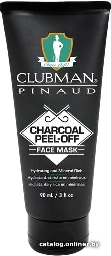 

Clubman Очищающая угольная Charcoal Peel-Off Face Mask 90 мл