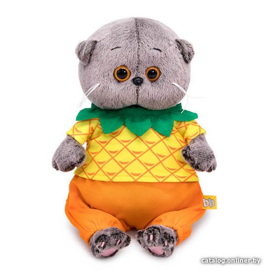 

Классическая игрушка BUDI BASA Collection Басик Baby в костюмчике Ананас BB-102 (20 см)