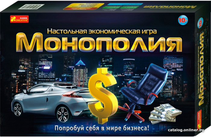 

Настольная игра Ranok-Creative Монополия 12119001Р