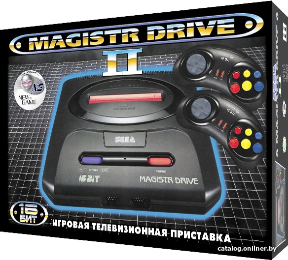 

Игровая приставка Magistr Drive 2 (160 игр)