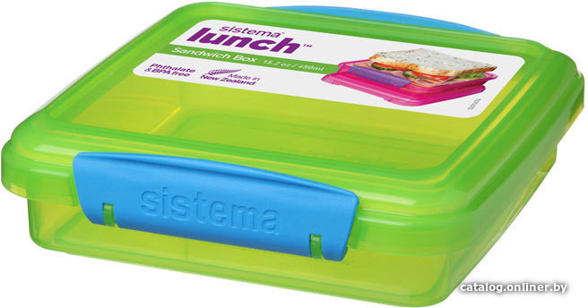 

Ланч-бокс Sistema Lunch 31646 (зеленый)