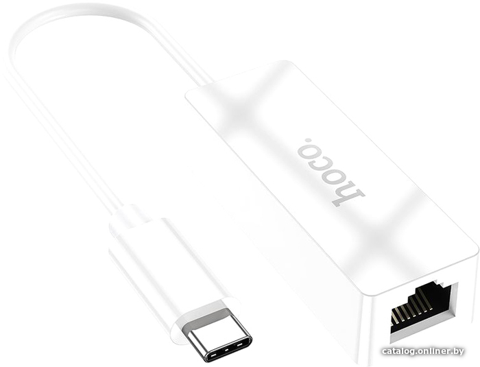 

Кабель Hoco UA22 USB Type-C - RJ45 (1.3 м, белый)