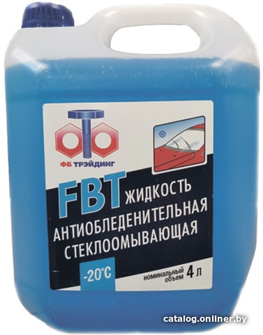 

Стеклоомывающая жидкость FBT 61600152F минус 20 4л