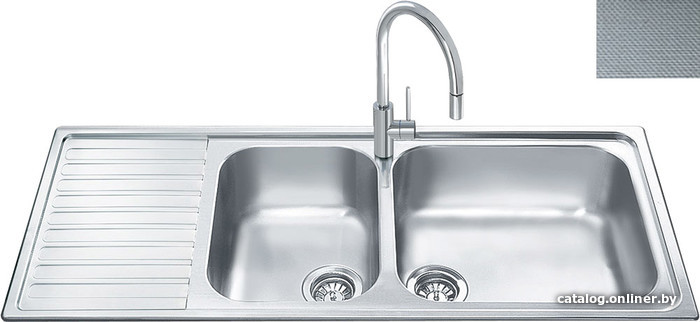 

Кухонная мойка Smeg LGM116S-2