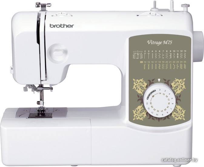 

Электромеханическая швейная машина Brother Vitrage M75