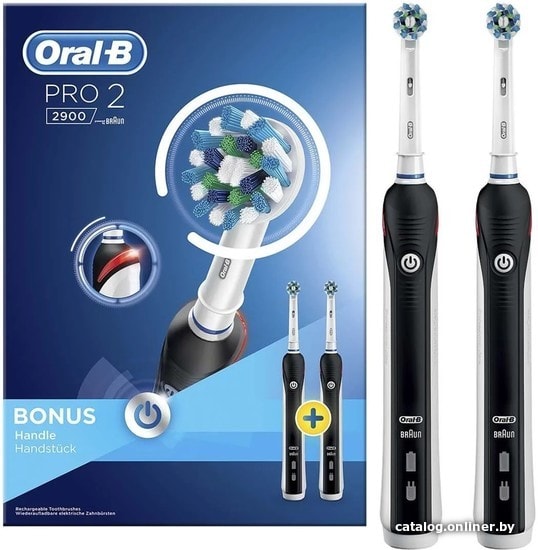 

Комплект зубных щеток Oral-B Pro 2 2900 CrossAction