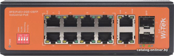 

Неуправляемый коммутатор Wi-Tek WI-PS212GF-I
