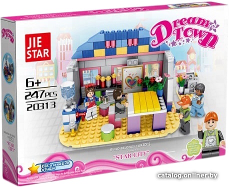 

Конструктор JIE-STAR Dream Town 20313 Pat's Creative Studio