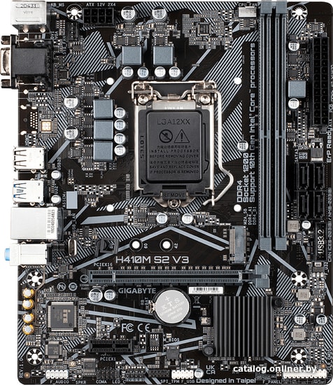 

Материнская плата Gigabyte H410M S2 V3 (rev. 1.0)
