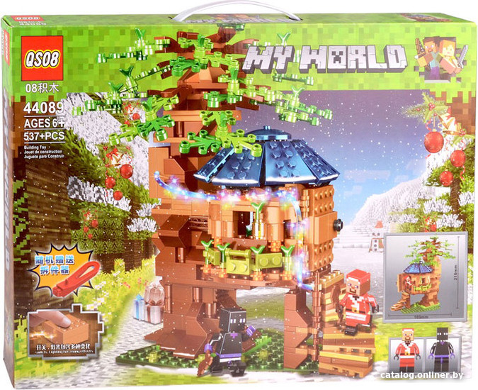 

Конструктор QSOB My World 44089 Дом на дереве