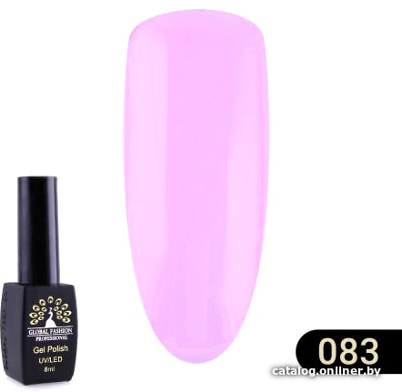 

Гель-лак Global Fashion Black Elite (тон 083) 8 мл