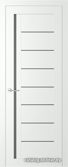 

Межкомнатная дверь Favorite FV-14.2 70x200 (ясень снежный, стекло графит)