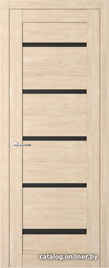 

Межкомнатная дверь Favorite FV-02 80x200 (капучино, стекло графит)