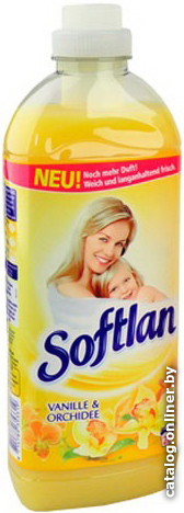 

Ополаскиватель для белья Softlan Ваниль + Орхидея концентрат 1 л